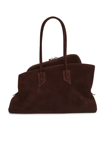 Attico La Passeggiata Mini Shoulder Bag Handbags Brown In Brown