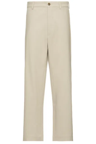 Ghiaia Cashmere Chino Flat Front Pants