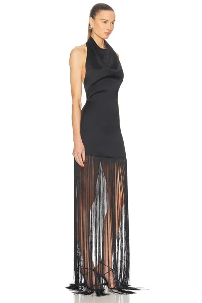Ila Sylvia Maxi Dress In Black
