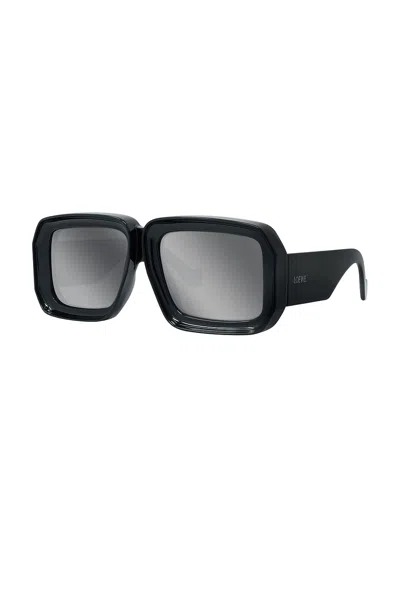 Loewe Signature Square Mirrored Sunglasses