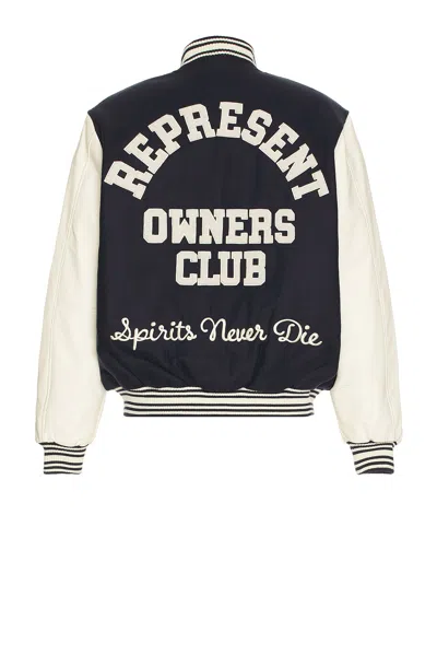 Represent Owners Club Varsity Jacket