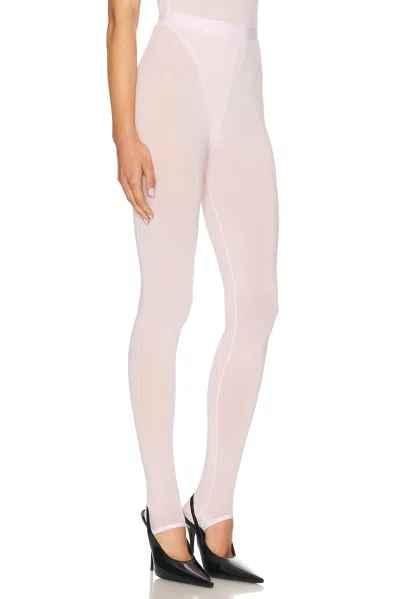 Wardrobe.nyc Sheer Stirrup Legging