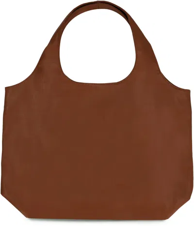 Apc A.p.c. Ninon Tote Bag In Brown