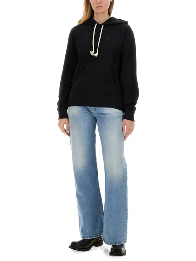 Acne Studios Sweatshirt With Face Patch
