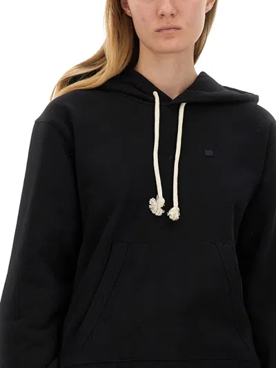 Acne Studios Sweatshirt With Face Patch