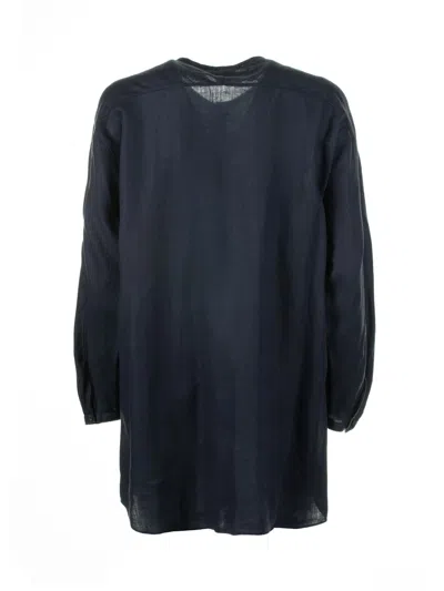 Aspesi Long Blue Shirt