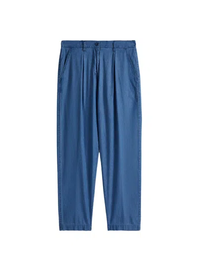 Aspesi Chambray Tapered Trousers