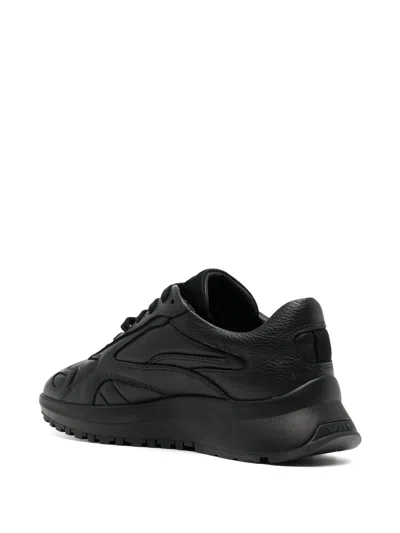 Bally Black Calf Sneakers