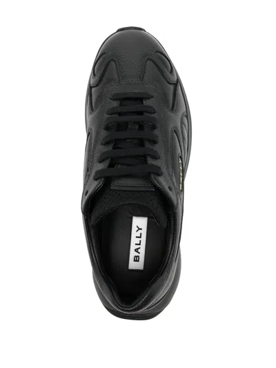 Bally Black Calf Sneakers