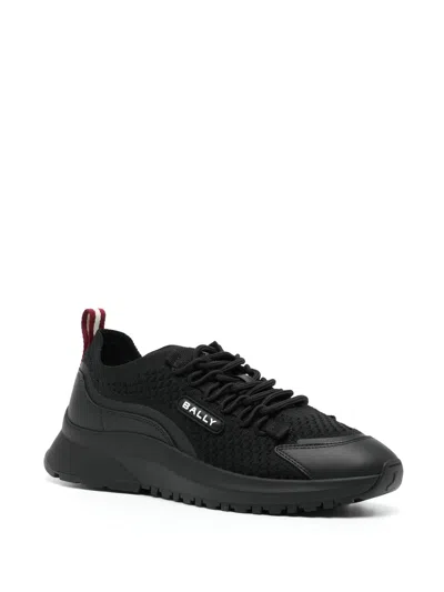 Bally Black Calf Sneakers