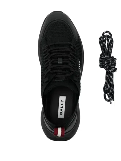 Bally Black Calf Sneakers