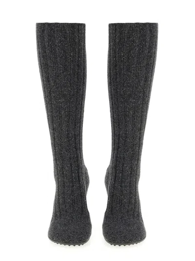 Bottega Veneta Women Atomic Knitted Wool Boots
