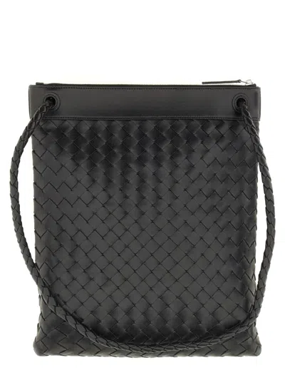 Bottega Veneta Flat Lets Go Messenger Bag