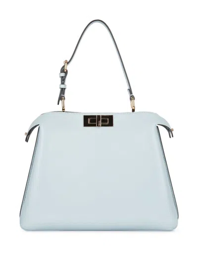 Fendi Women Peekaboo Medium Soft Leather Handbag In Multi
