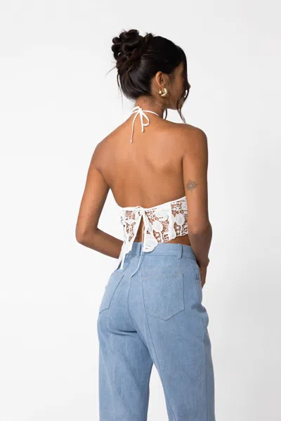 Sau Lee Rava Lace Top