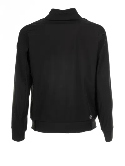 Colmar Black Softshell Biker Jacket