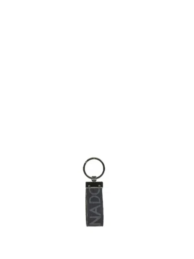 Dolce & Gabbana Leather Key Ring With Logo