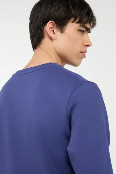 Roberto Cavalli Blue Sweatshirt With Logo