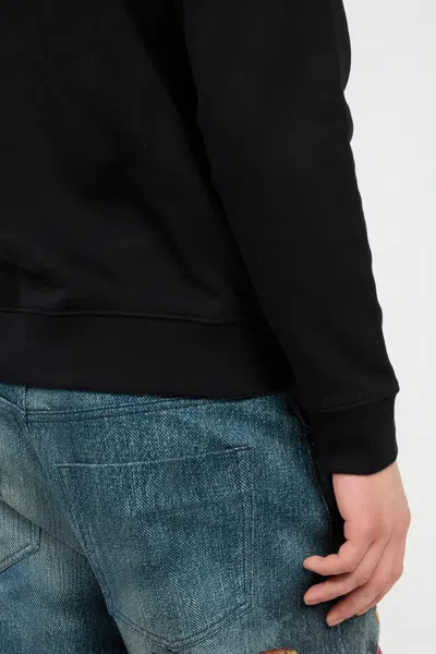 Roberto Cavalli Black Sweatshirt With Logo