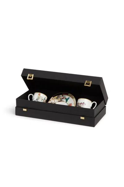 Roberto Cavalli Flowers Cup And Saucer Coffee Set