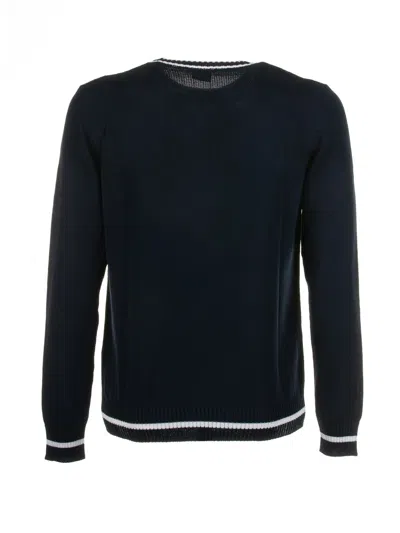 Eleventy Crew Neck Long Sleeve Sweater