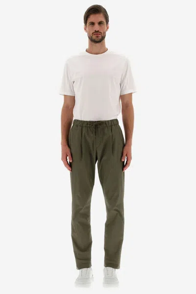 Herno Logo Casual Pants