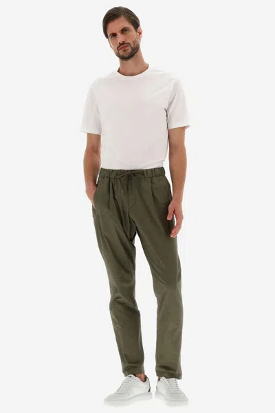 Herno Logo Casual Pants
