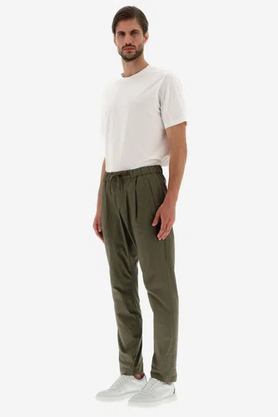 Herno Logo Casual Pants