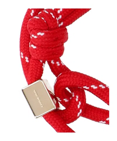 Miu Miu Cord And Nylon Bracelet