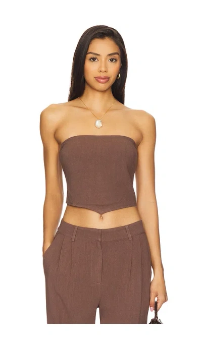 4th & Reckless Macie Linen Top