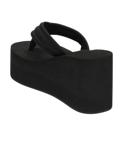Coperni Open-toed Platform Sandals In Black