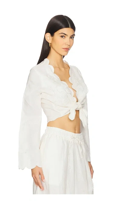 Agua Bendita X Revolve Solei Blouse