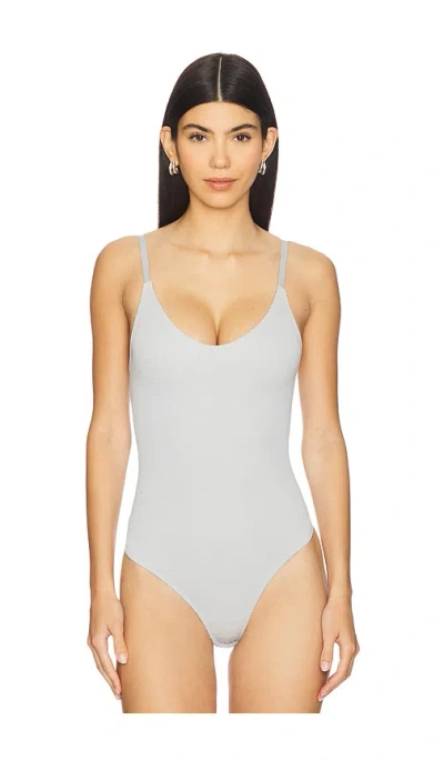 Free People Textured Triangle Bodysuit