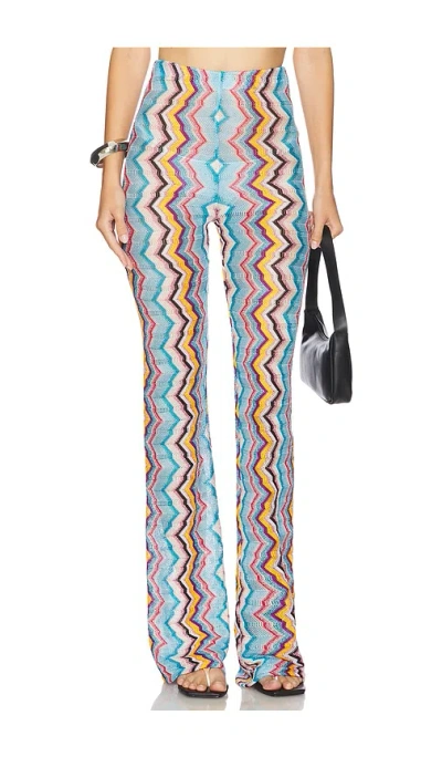 Missoni Zigzag High-rise Flared Pants