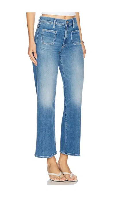 Mother The Patch Pocket Mid Rise Maven Ankle Avant Gardener Jeans
