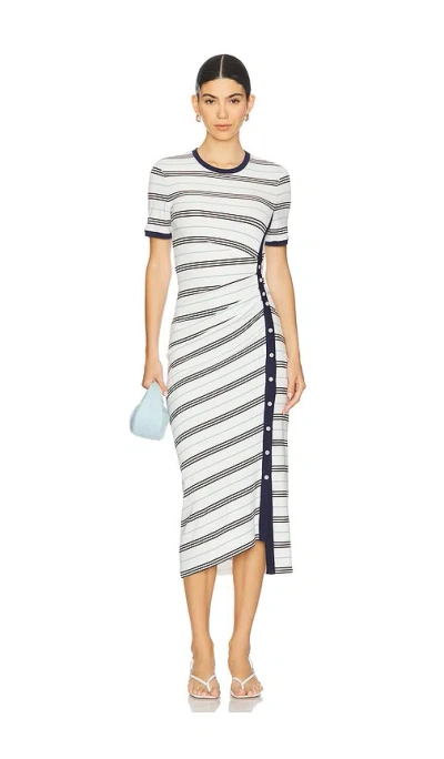 Simkhai Shanna Short-sleeve Midi Dress
