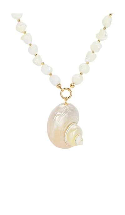 Ettika Natural Neutrals Full Pearl Necklace