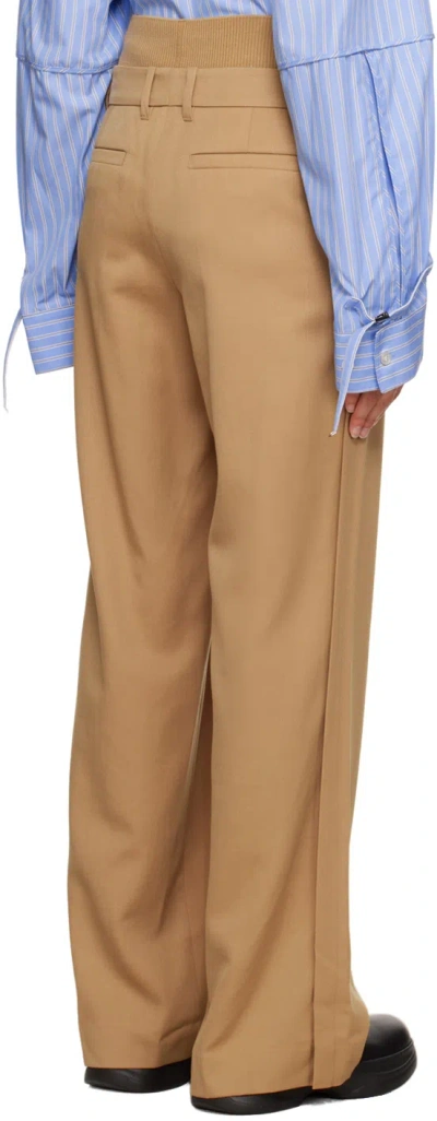 Wooyoungmi Pleated Zipper Casual Pants