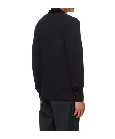 Officine Generale Lapel Long Sleeve Sweater
