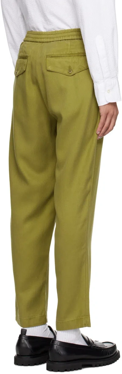 Officine Generale Elastic Waist Casual Pants