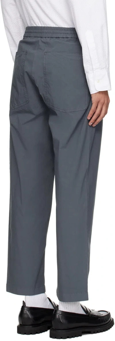 Officine Generale Elastic Waist Casual Pants
