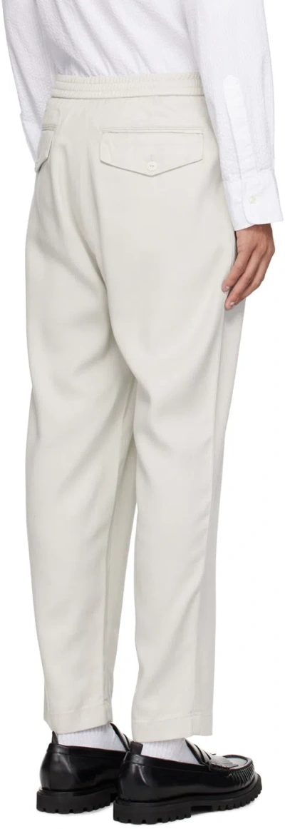 Officine Generale Elastic Waist Casual Pants