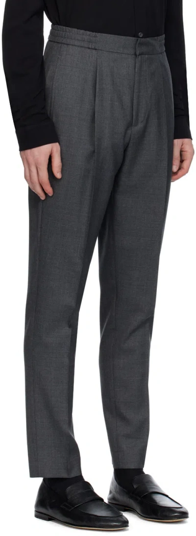 Officine Generale Elastic Waist Casual Pants