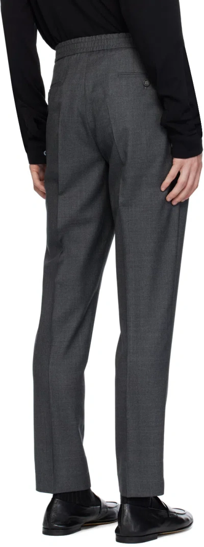 Officine Generale Elastic Waist Casual Pants