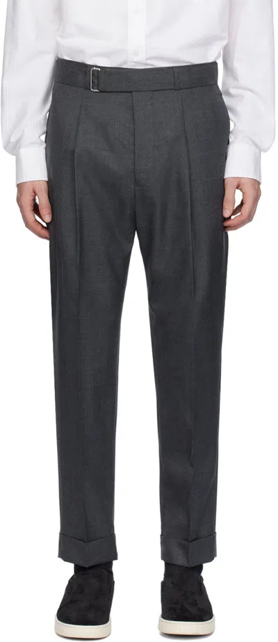 OFFICINE GENERALE BELT LOOPS SLACKS 