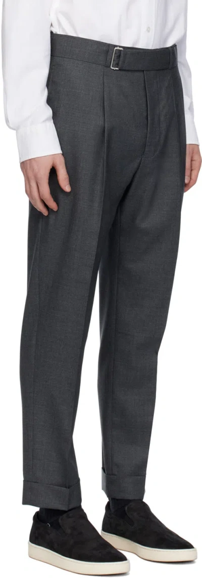 OFFICINE GENERALE BELT LOOPS SLACKS 