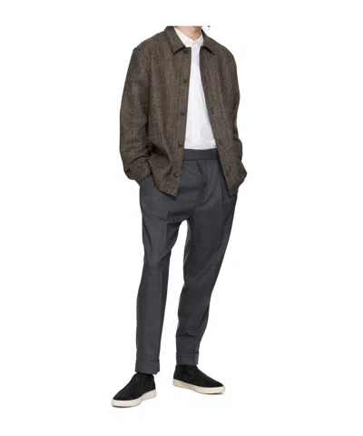 Officine Generale Belt Loops Slacks