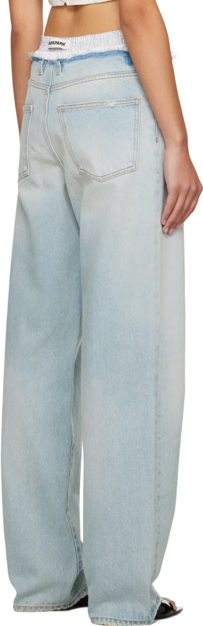 Darkpark Denim Trousers With Belt Loops