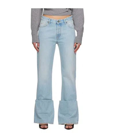 Darkpark Denim Trousers With Belt Loops
