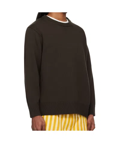 Bode Brown Juniper Sweater